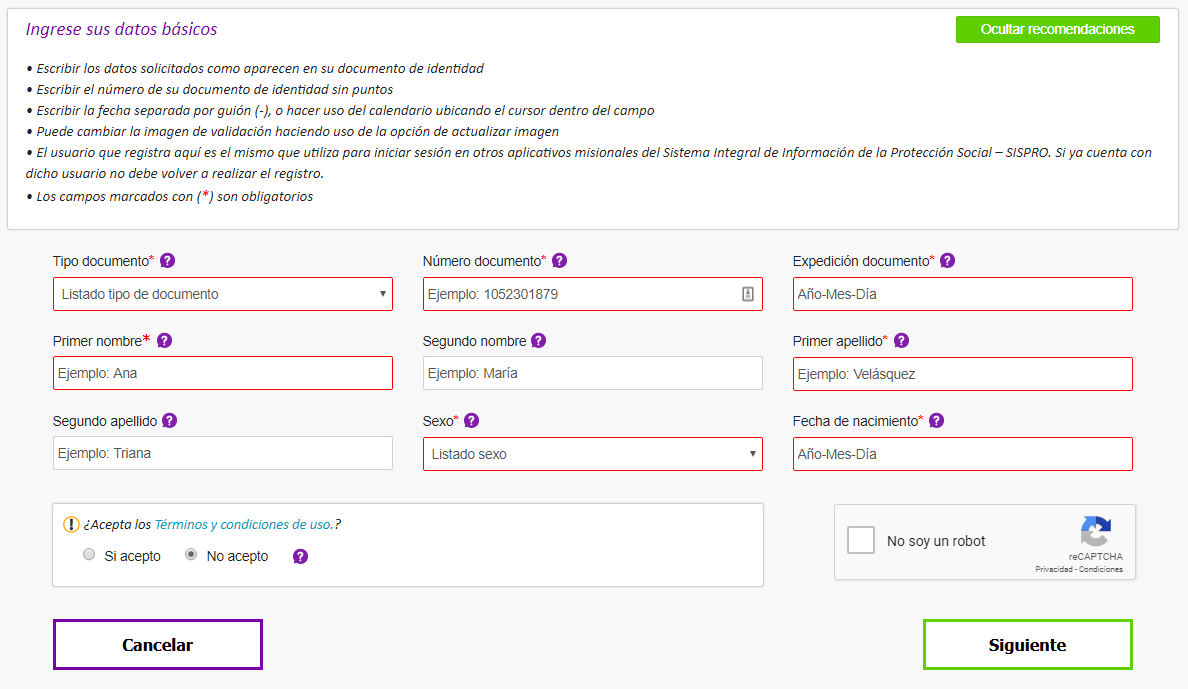 Traslado de EPS por internet - Tutorial paso 1 Traslado de EPS por internet